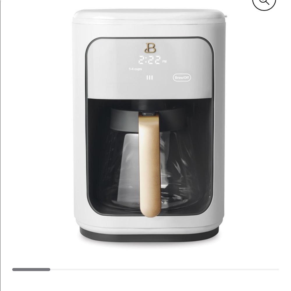 Drew Barrymore Touchscreen Coffee Maker